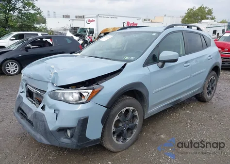 2021 Subaru Crosstrek Premium from USA, damaged, VIN JF2GTAPC6M8370745